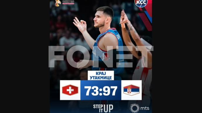 Ubedljiva pobeda Srbije